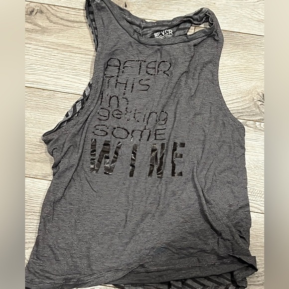Gray Graphic Tank Top - Picture 1 of 4